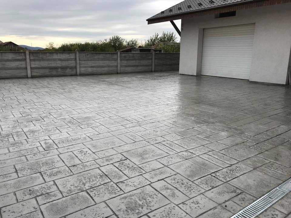 beton amprentat huendaora